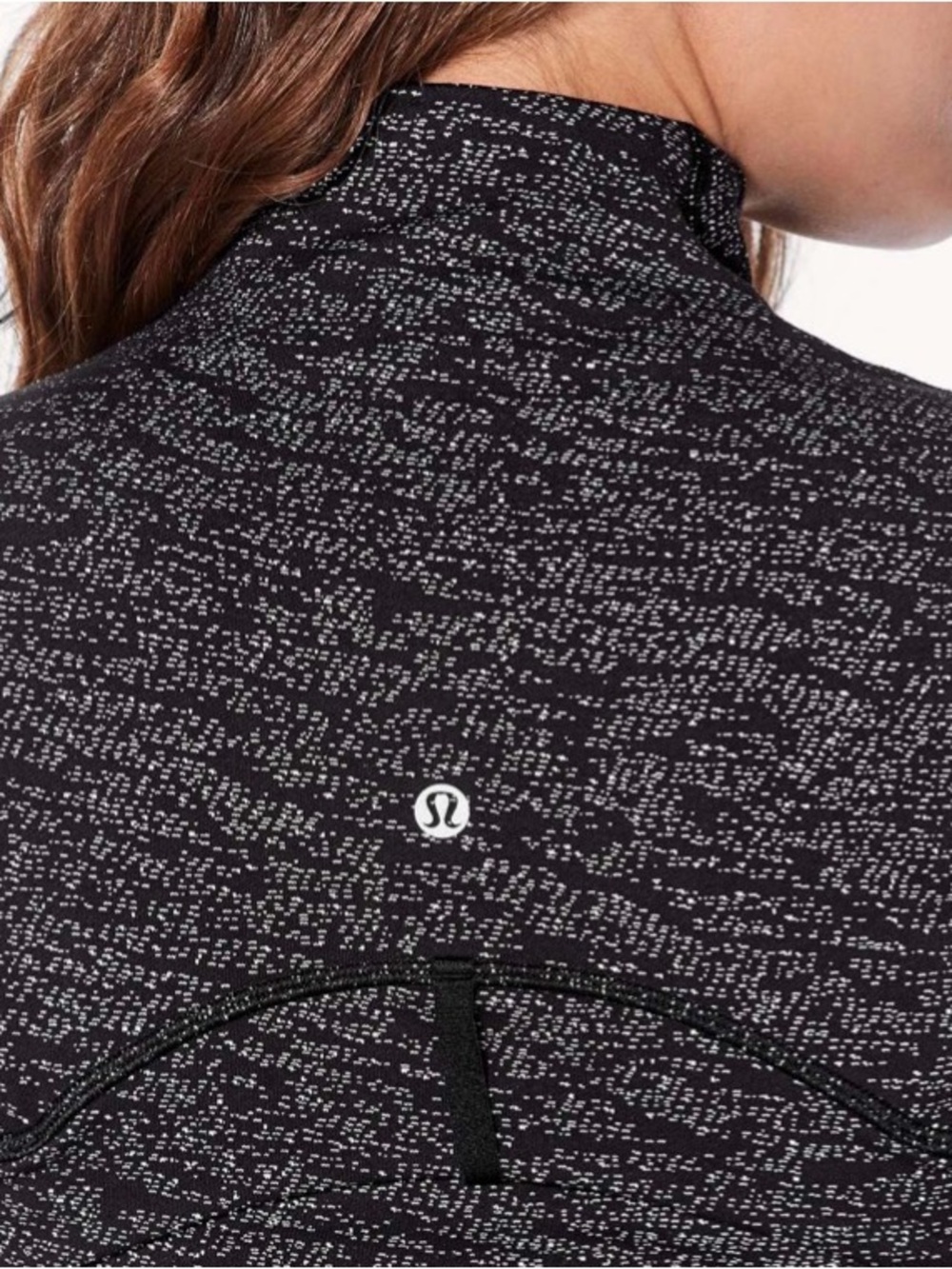 Lululemon Define Jacket Luon Frayed Camo Black White size 4